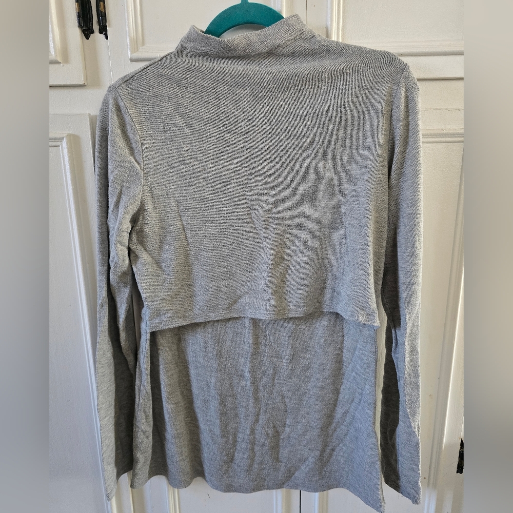 Gray Long Sleeve Shirt